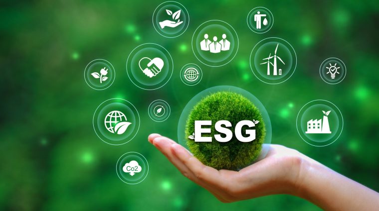 ESG Banner - Environment, Society and Corporate Governance The information banner calls to commemorate this company's contributions to environmental and social issues.