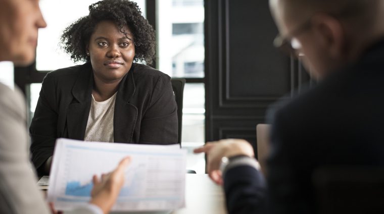 Business people in a meeting